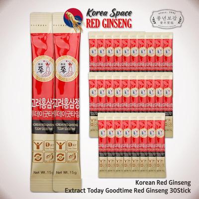 [Poongnyeonbogam] Poongnyeonbogam Korean Red Ginseng Extract Today Goodtime Red Ginseng Stick