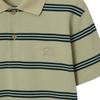 Burberry striped cotton polo shirt 81063801