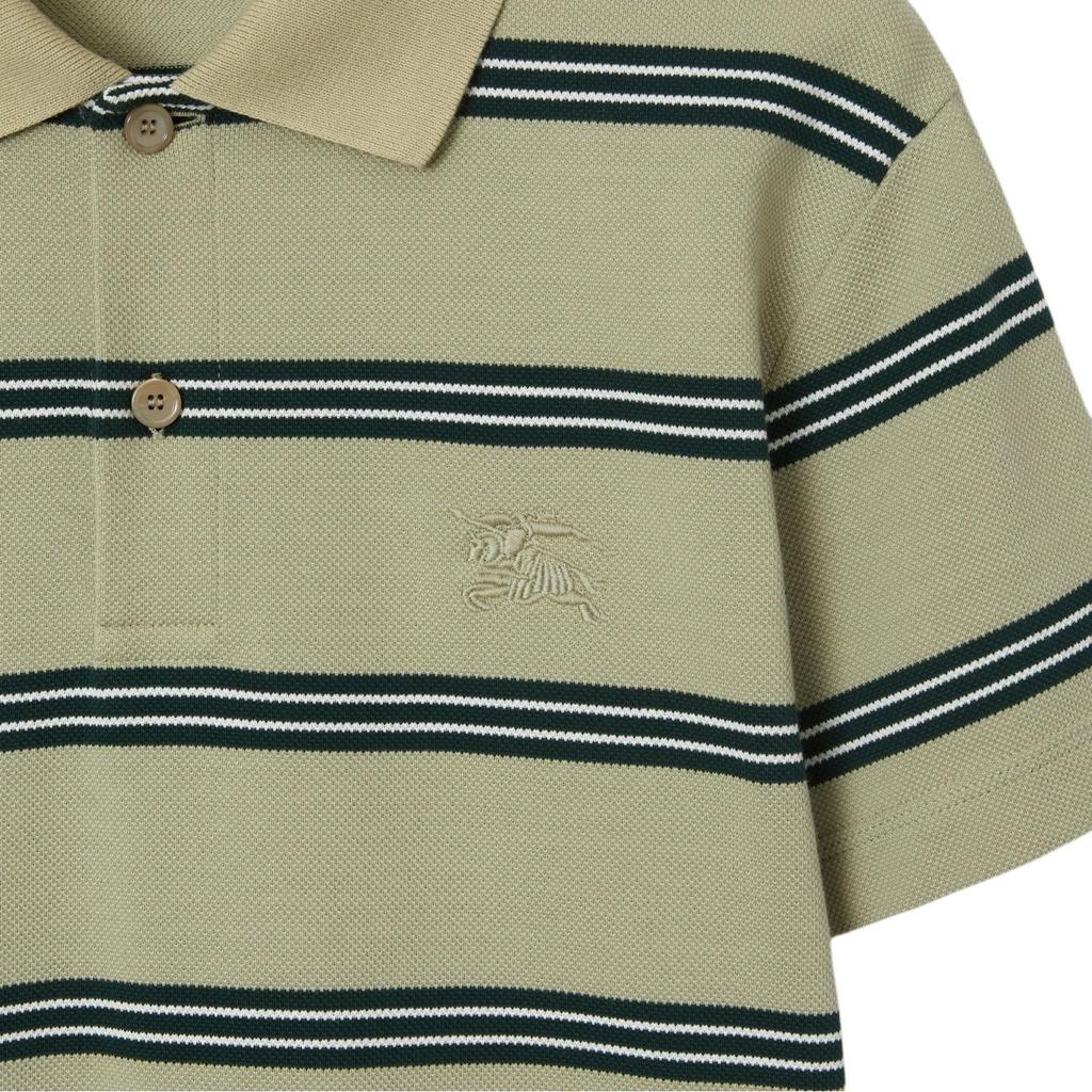 Burberry striped cotton polo shirt 81063801