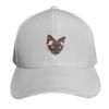 Siamese Cat Pippa Cartoon Baseball Cap Party Hat Uv Protection Solar Hat Beach Hat Unisex Elegant Womens Hats Unisexs
