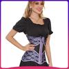 Corsé de Hueso Largo para Cintura de Corte Real Vintage para Mujer con Lazo Elegante Moldeador de Cintura Reloj de Arena Ropa de Exterior