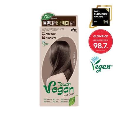 Easy N Touch vegane Haarfarbe Schokoladenbraun