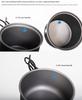 Outdoor Backpackers Portable Windproof Stove and Camping Cookware Set