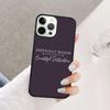 Famous Motivational Life Quote Phone Case Cover For iPhone 17 Air 16 15 14 13 12 Pro Max 11 Pro Max Plus Coque