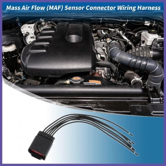 Mass Air Flow (MAF) Sensor Connector Wiring Harness For Ford F150 F250 E150