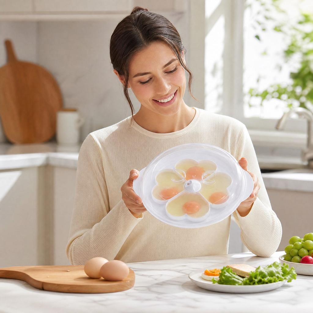Egg Cooker for Boiled Eggs, Kitchen Tool for Cooking Eggs
