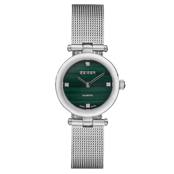 Diamond Premier Malachite Mesh Watch GE8055WT