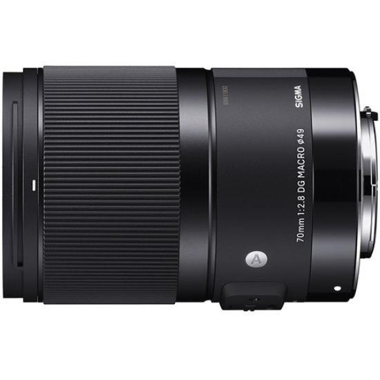 Sigma 70mm DG Macro Lens for Canon EF Single Focus Art SLR Cameras F/2.8 Mount, Telephoto, Full-Frame