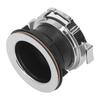 114mm Garbage Disposal Sink Flange Kit with Splash Guard Stainless Steel Food Waste Disposer Mount
