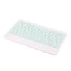 78 Key Wireless Bluetooth Keyboard 32.8ft Ergonomic Ultra Thin Silent Rechargeable Keyboard for IOS for Android for Win