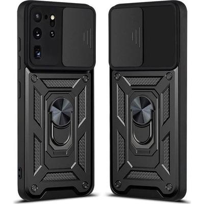 Schutzhülle - PROSHOP - für Samsung S20 Ultra - Schwarz - Kratzfest - Verstärkter Rand