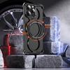 Apple 16 ProMax Magnetic Rotating Metal Phone Case for iPhone 15