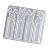 92MF 4 Cavity Silicones Easters Bunnies Molds Set for DIY and Craft Enthusiasts
