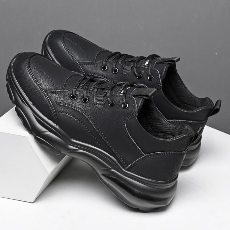 Men's shoes autumn and winter breathable waterproof and non-slip chef shoes men's trend versatile sports and leisure shoes
