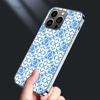 Blue White Porcelain Pattern Phone Case For Iphone 16E 15 Pro 14 Plus 17E 16 17 Pro Max Air 11 12 13 Mini Shockproof Capa Cut