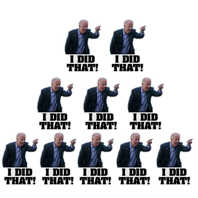 

Joe Biden Sticker Cool Styling Universal Fits Motorcycle Car Label Car Decoration DIY Warning Safety Reflector Strips