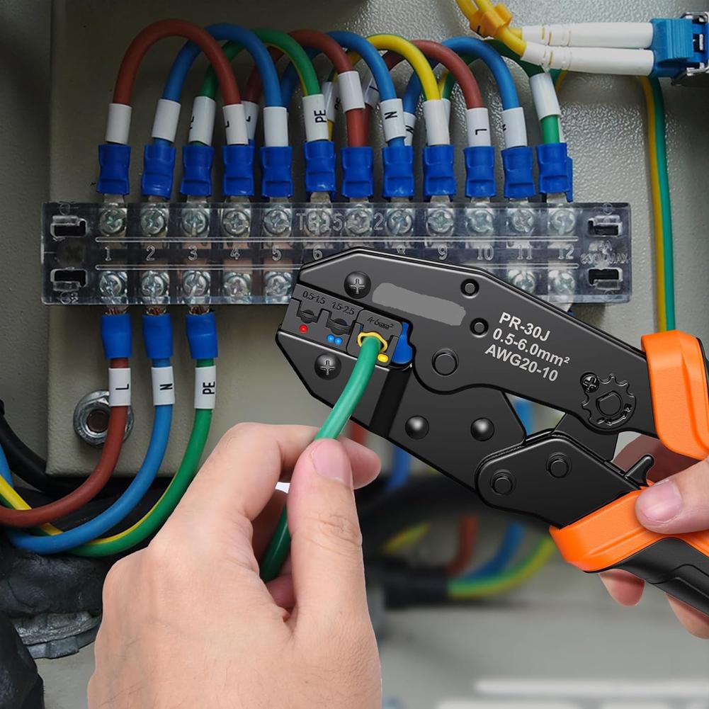 280Pcs Insulated Cable Connector Electrical Wire Crimp Butt Ring Fork Set Assorted Female Male Crimp Spade Terminals