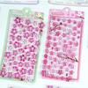 Süßer 3D Kirschblüten-Aufkleber Romantische Trendige Relief-Blumenaufkleber DIY Scrapbooking Notizbuch Schreibwaren Aufkleber Dekoration