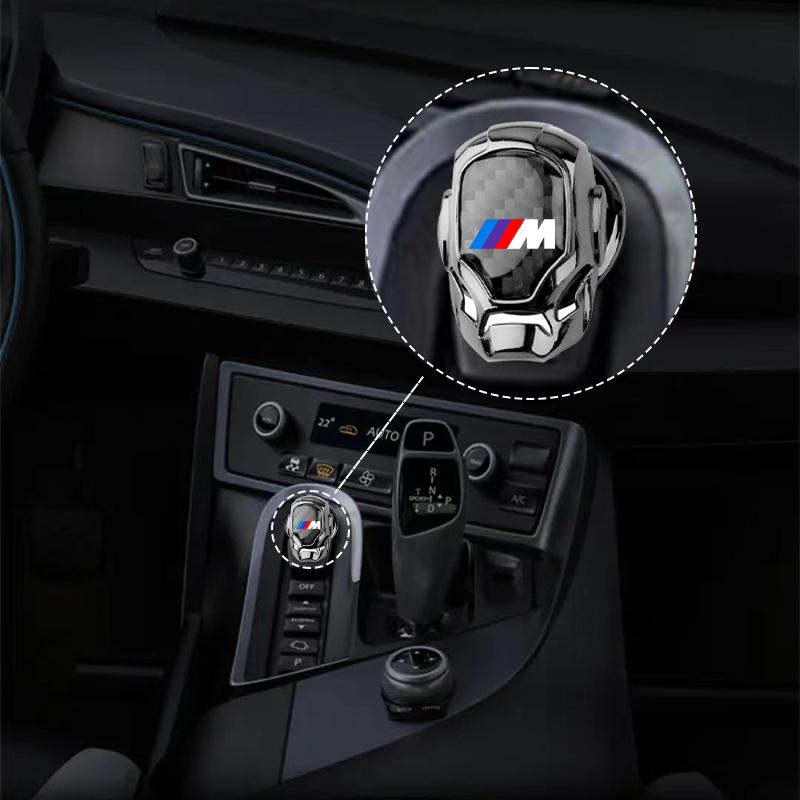 1 stk M LOGO Bil Ett-trykks Startknapper Beskyttelsesdeksel For BMW X7 X3 X4 X5 X6 3 4 5 6 7 Serie Z4 M M3 M5 M6 E38 E39 E46 E53 E60 E61 E64 E70 E71 E90