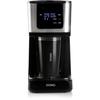 Cafetière filtre - DOMO - DO733K - 900 W - 4 à 10 tasses - Ecran LCD - 3 intensités - Noir