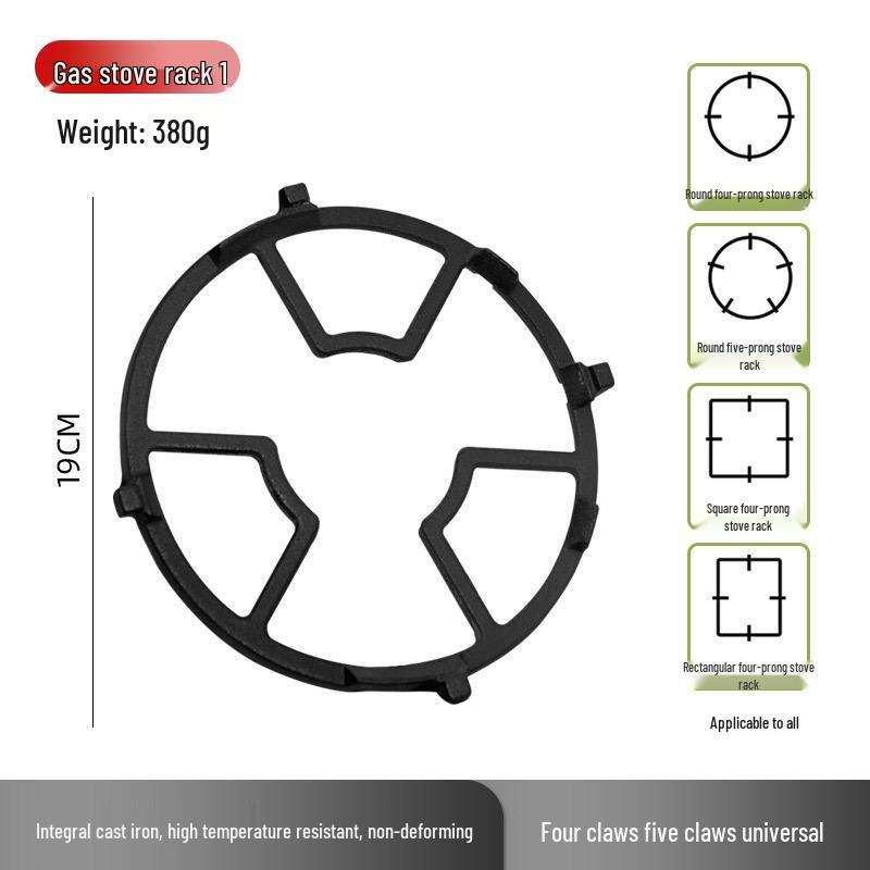 Gas Stove Pot Holder: Anti-Slip Stove Rack for Small Pots and Milk Pots