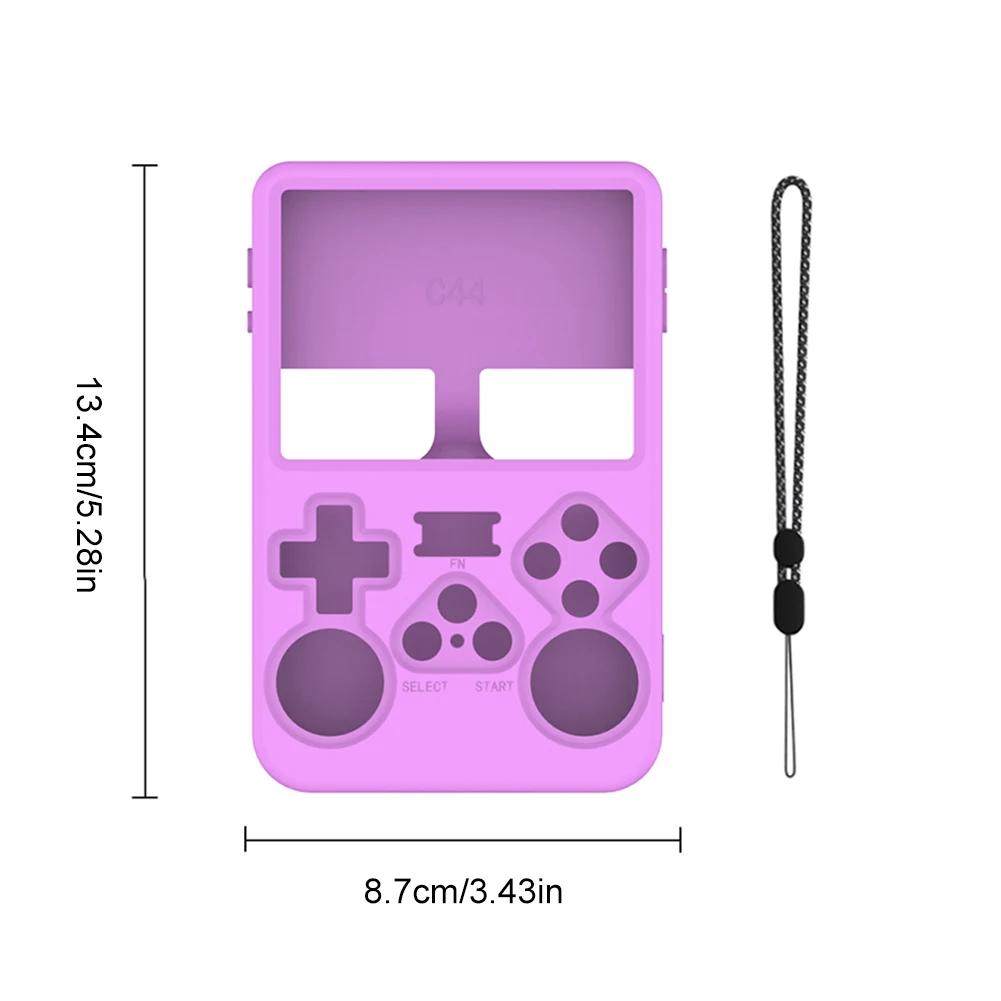 Silicone Case For ANBERNIC R36S Handheld Game Console Silicone Protective Cover Anti-Scratch Storage Box Soft Shell Game Parts