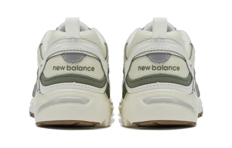 New Balance NB 878 Ammortizzazione alla Moda, Resistenti all'Usura Scarpe da Corsa Basse Ecru Bambini Età 3 7 Anni PV878SA1