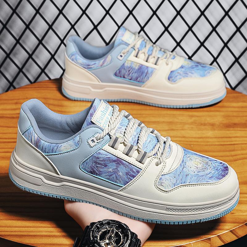 Men’s Jogging Sports Shoes Casual Street Style Running Sneakers Students Large Plus Size Skate Boarding Shoes