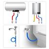 Stainless Steel Handheld Shower Head Hose Corrugated Pipe Water Heater Connector  Household