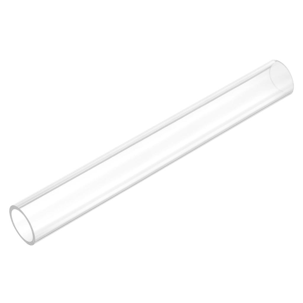 uxcell Plastic Pipe, Transparent Pipe, Hard PC Tube, Round Tube,