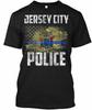 Jersey City Police - T-Shirt Hergestellt in den USA Größe S bis 5XL