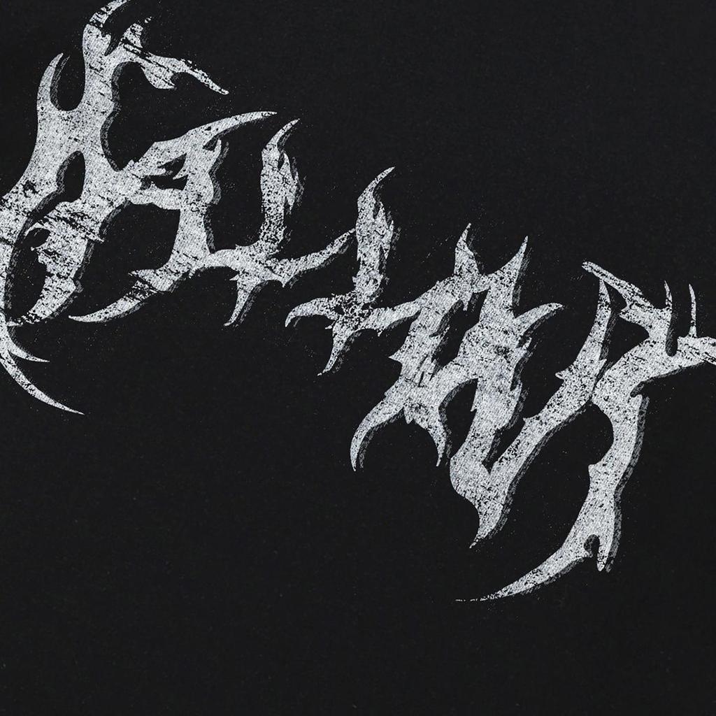 Streetwear Schwarzes T-Shirt Baumwolle Unisex Tops Tees Sommer Kurzarm T-Shirt