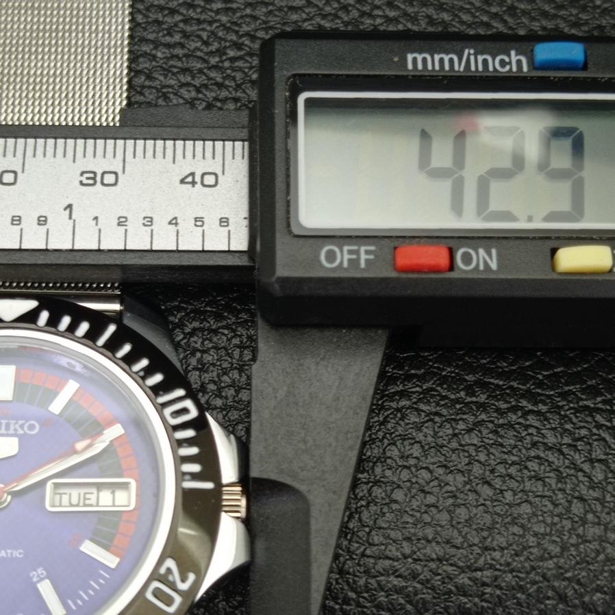 RENOVIZOVANÉ JAPONSKO PÁNSKÉ NÁRAMKOVÉ HODINKY SEIKO 5 AUTOMATIC 6309A S MODRÝM CIFERNIČKEM a426509-2