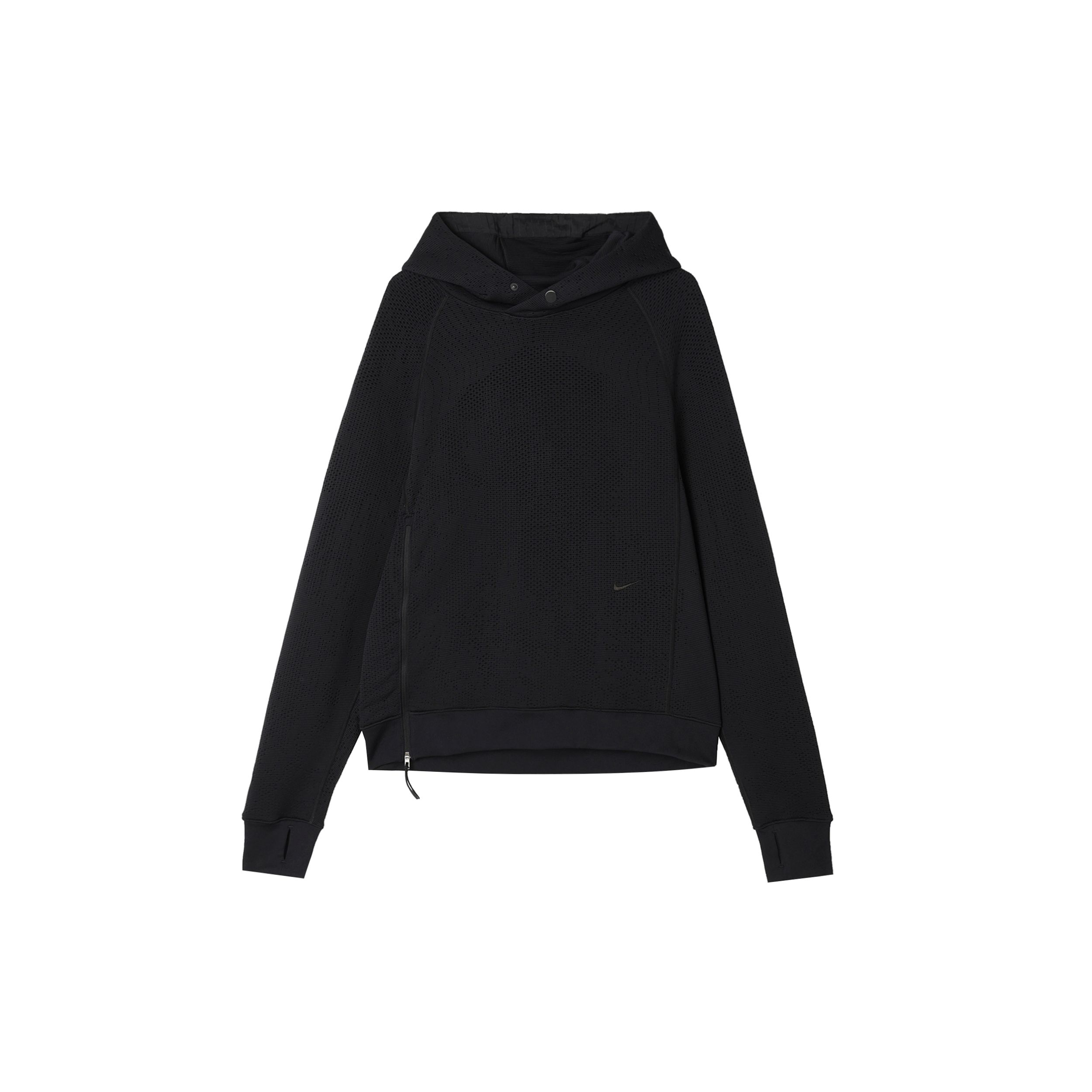 Nike Therma-Fit Adv A.P.S. Solid Color Hooded Casual Long Sleeve Sweatshirt Men Sweatshirt Black FB6848-010 S