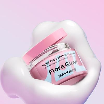 Flora Glow Rose Smoothing Cream 50ml