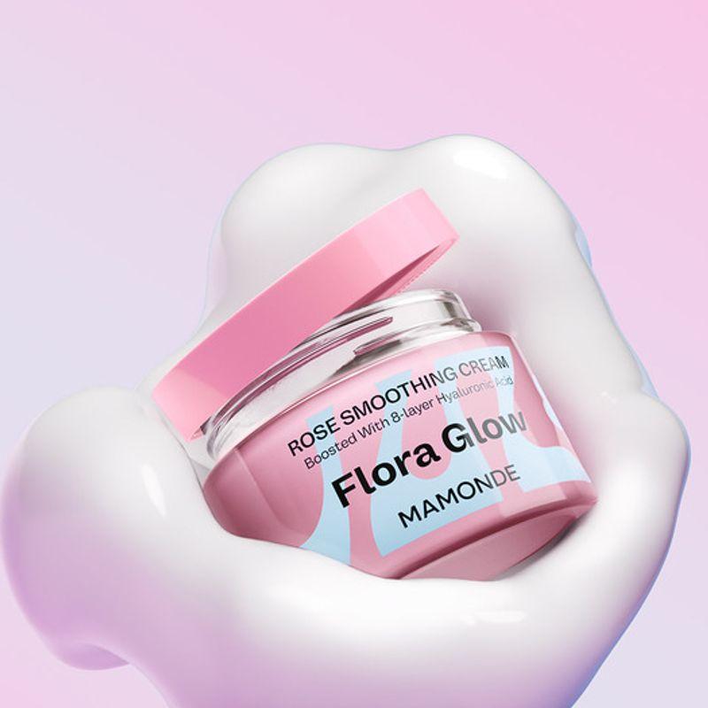 Mamonde Flora Glow Rose Разглаживающий крем 50 мл flora glow rose smoothing cream