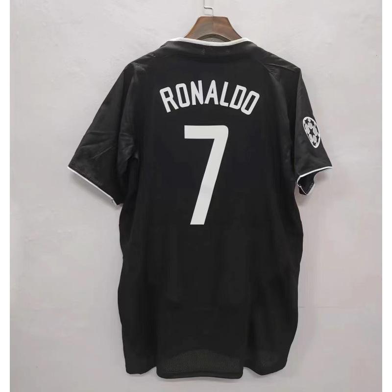 Vintage Jersey Football Uniform Classic Henry AC Ronaldo Rolca Beckham Jersey