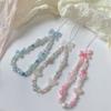 Minimalist Girly Phone Case Chain Trendy Women Versatile Bag Pendant CCD Camera Chain Trendy Women Ins Bowknot