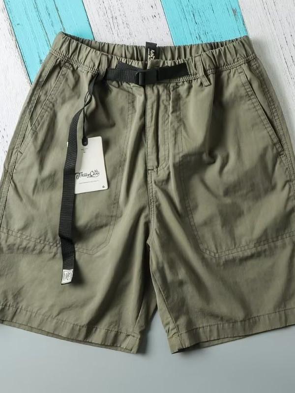 Men Summer Casual Shorts With Durable Polyester Fabric For Daily Wear