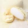 1 Pair Toddler First Walkers Solid Baby Shoesborn Girls Lace Cloth Soft Sole Princess Shoes Prewalkerest