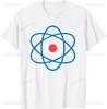 Graphic Birthday Gift  Atom Retro Style Science T-Shirt Men Clothing Streetwear Graphic T Shirts  Anime Tshirt