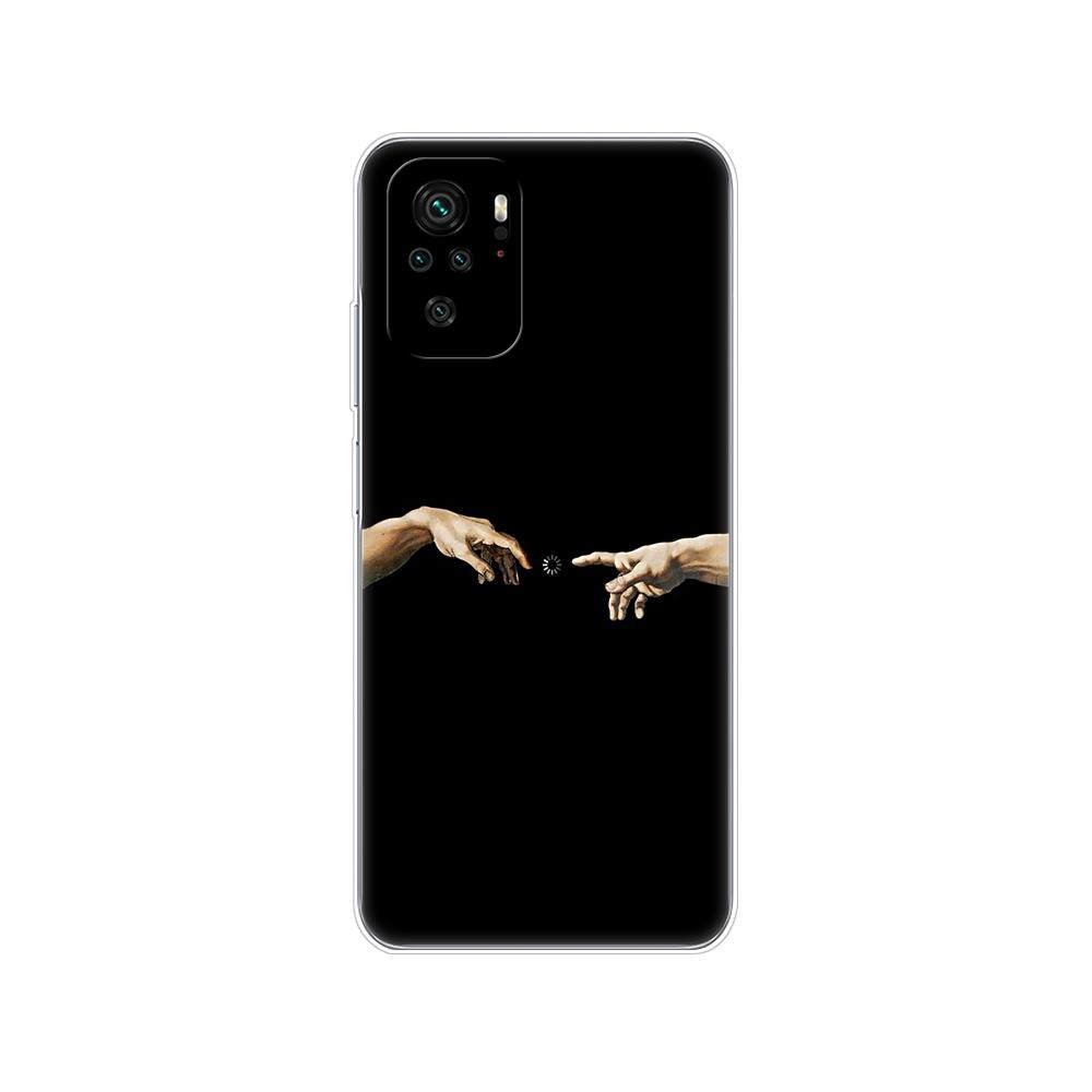 For Xiaomi Redmi Note 10 10S Case 4G 5G Silicon Soft Tpu Back On Redmi Note 10 Pro Global Phone Cover Note10 S Bumper Etui Funda