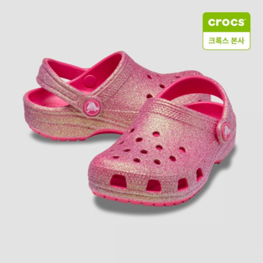 

Crocs Starfield Suwon Classic Iridescent Glitter Clog Kids 210986 6zq J1(200mm)