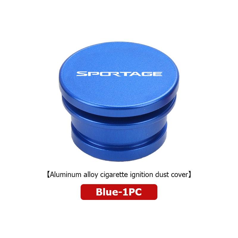 2pcs Car Cigarette Lighter Dust Cover Auto Accessories For KIA Sportage Ceed Sorento Niro Cadenza Proceed Sephia