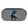 Hot Sales Dinosaur Print 3D Cartoon Layered Pencil Case & Pen Bag Best Gift for Boys/Girls School Supplies