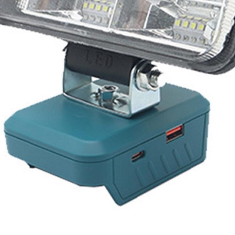 Impermeable ABS Building Flood Light With Tool Battery Agreement And Intelligent Charging Connection