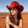 Women S Unisex Panama Hat Western Jazz Style Hat Winter Autumn