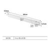 Yamazaki Jitsugyo Wall Mounted Hanger Bar White [Set of 2] Tower Wall Hanger Hanger Rack with Inconspicuous Holes 10681 X 2