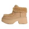 UGG Esmee Σουέτ Ζεστά Μοντέρνα Μποτάκια Χιονιού με Κορδόνια Γυναικεία μποτάκια Μουστάρδι 1171532-MDSD