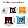 Punk Bad Religion Cushion Cover Cushion Cover Set 4Pcs 50X50 45X45 40X40 Pillowcase Decorative Sofa Home Decor